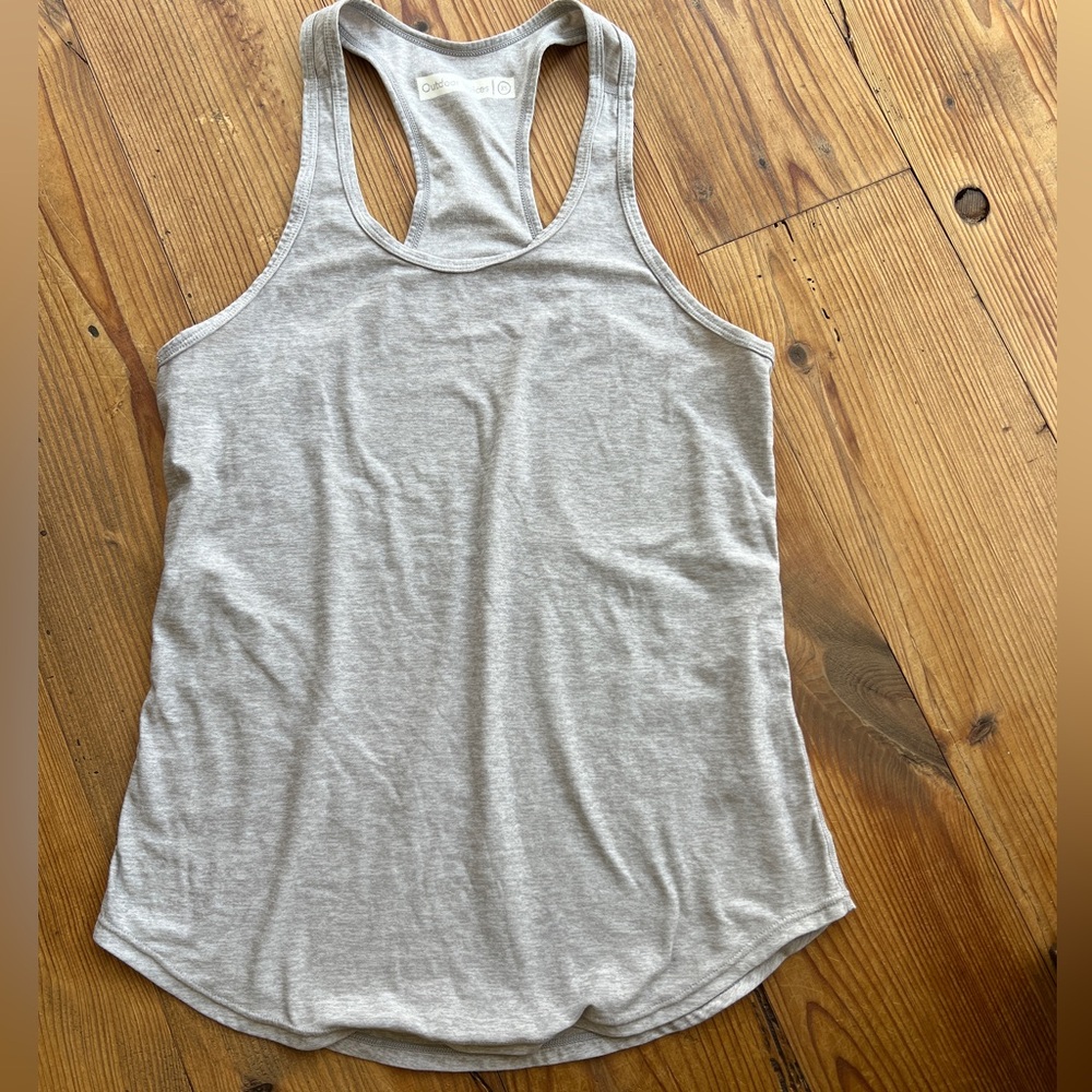 Outdoor Voices Gray CloudKnit Tank Top Sz XS